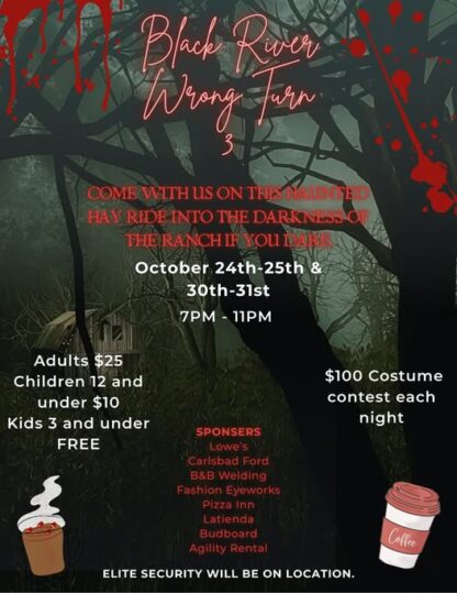 Black River Wrong Turn 3...Haunted Hayride!