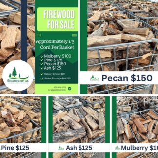 1/3 Cord Of Mulberry Firewood From Garden Mart